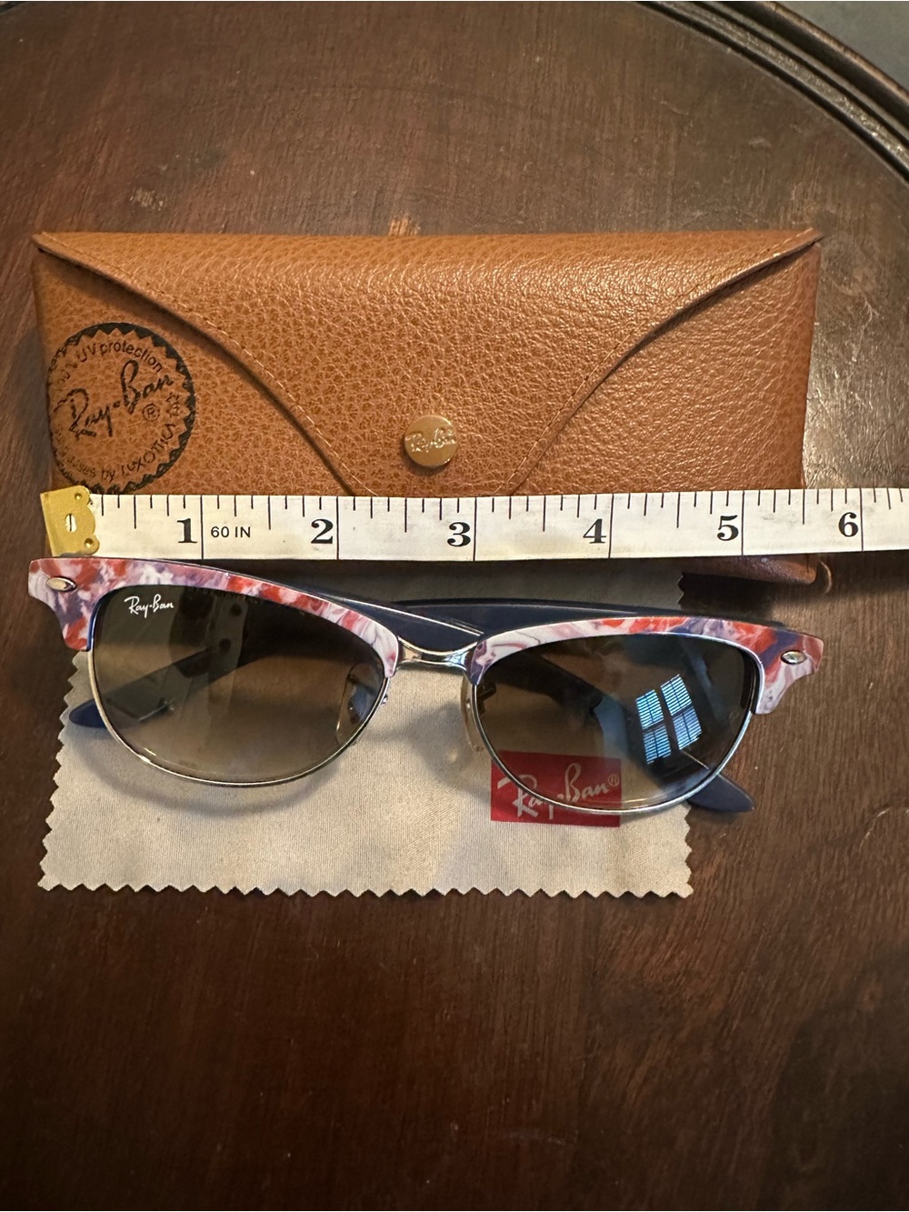 Ray-Ban Women's Cathy Clubmaster Cat Eye Sunglasses - Picture 5 of 5